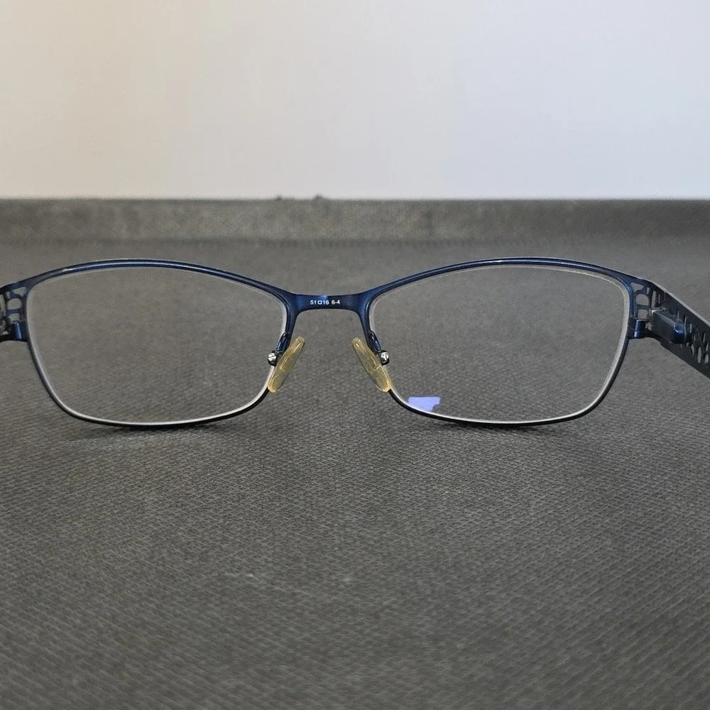 Saks Fifth Avenue Glasses Frame Blue Women's Saks‎ 202